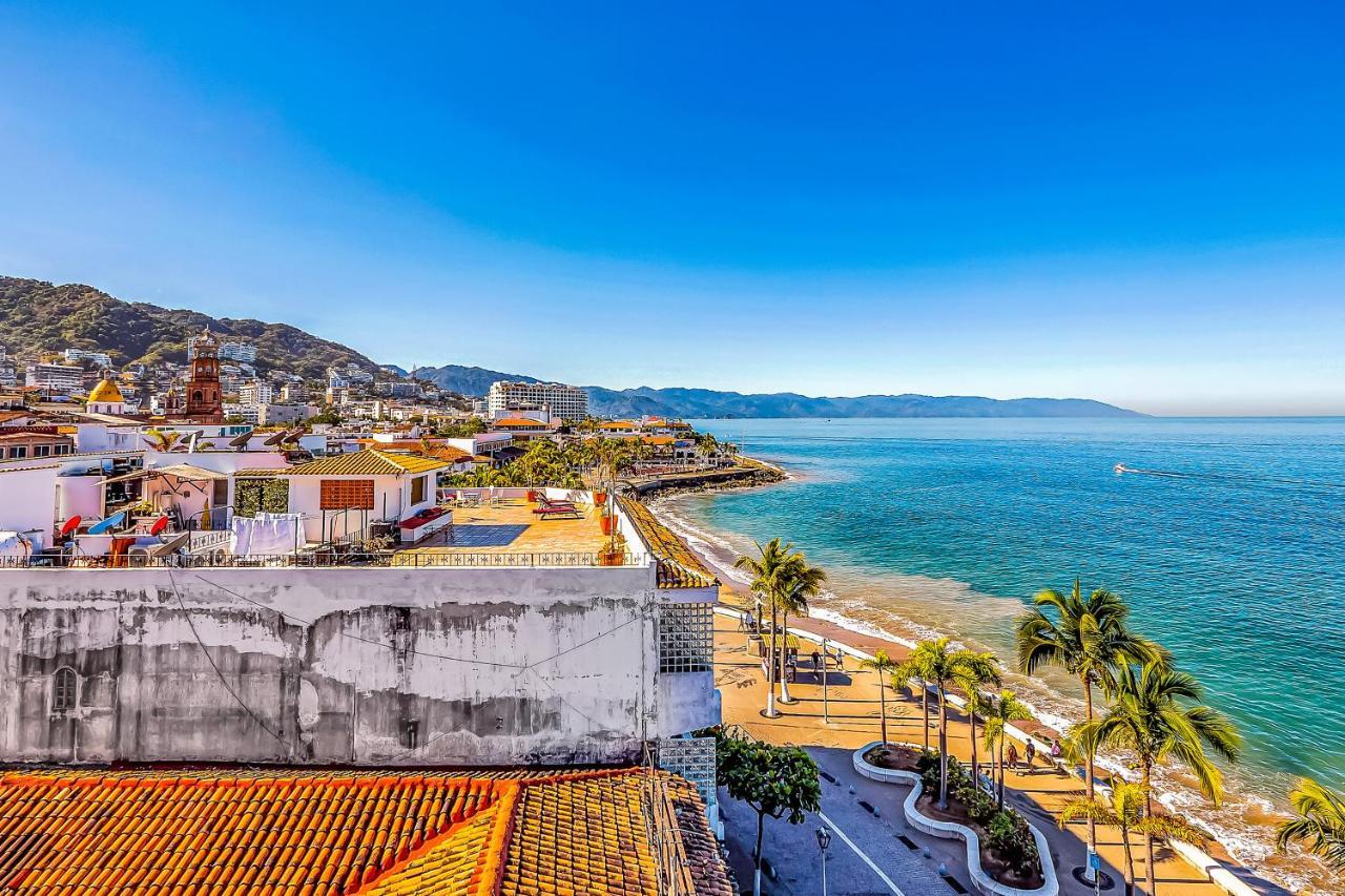 Malecon Beach Side Downtown Condo Puerto Vallarta Exteriér fotografie